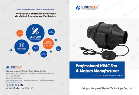 EC ( ) EC Plastic duct fans(with controller)1 — catalogue cover