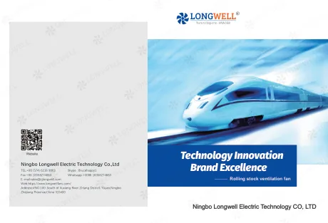 Ventilation fans for Rail transit system — catalogue cover