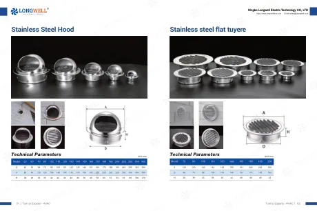 ( ) Air Hood Series (stainless steel) — catalogue cover
