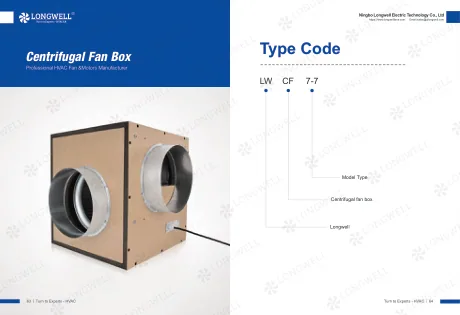 MDF MDF Acoustic enclosure type fan — catalogue cover
