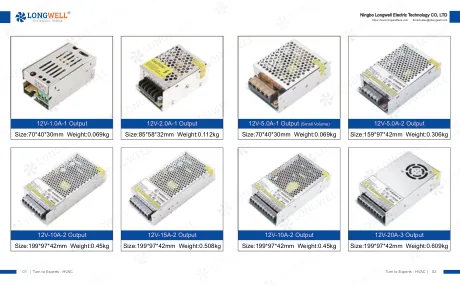 DC Power Switch — catalogue cover