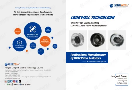 AC AC Forward Centrifugal Fan — catalogue cover
