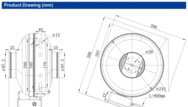 LWDD-100H-MBN-13 product photo