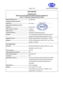 CE-LVD test report — LONGWELL certificate