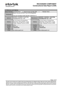 Cross flow fan DC 12/24/48 V ETL test report — LONGWELL certificate