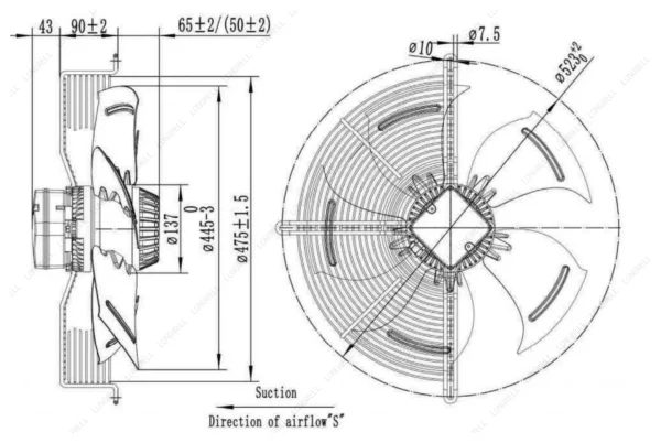 LWAA4D450S-5MEB-17 product photo