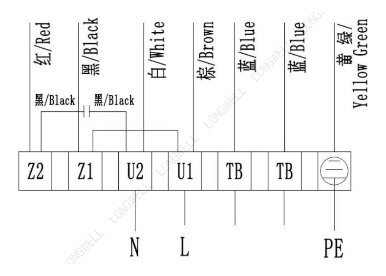LWAA4E450S-5MEB-13 Wiring diagram