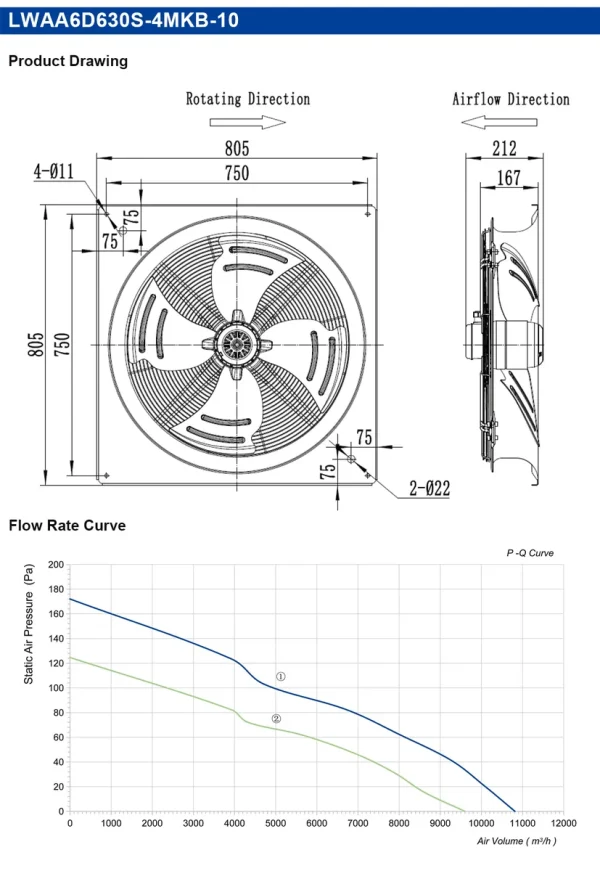 LWAA6D630S-4MKB-10 product photo