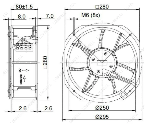 LWAD3G250HS-7MKB-02 product photo