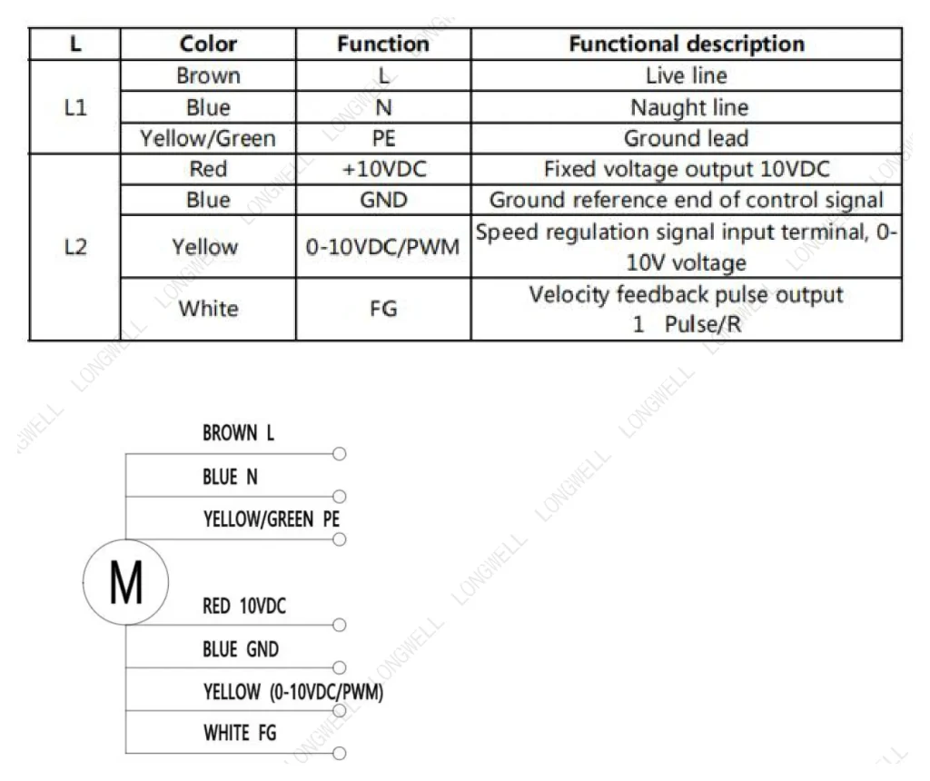 LWAE3G200SS-7MGW-11 Wiring diagram