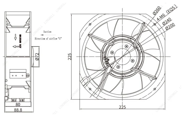 LWAE3G200SS-7PKW-16 product photo