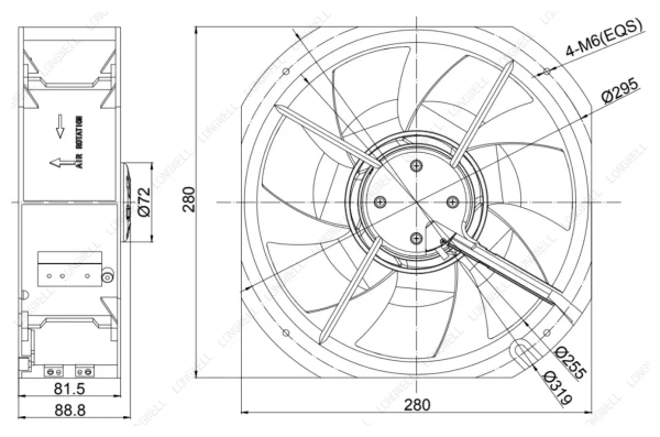 LWAE3G250SS-7PKW-10 product photo