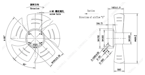 LWAE3G450SS-5MNW-01 product photo
