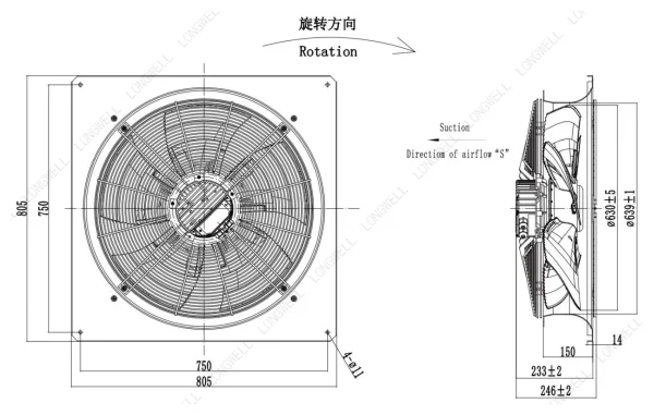 LWAE3G630SS-5PKW-10 product photo