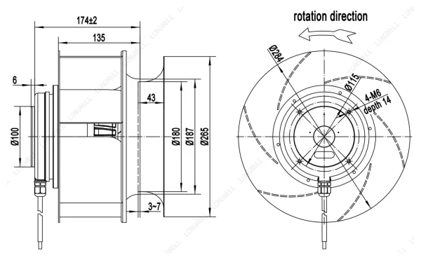 LWBA2D280-138NT-09 product photo