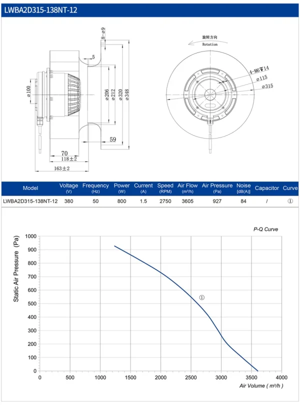 LWBA2D315-138NT-12 product photo
