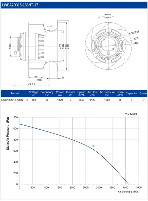 LWBA2D315-188NT-17 product photo