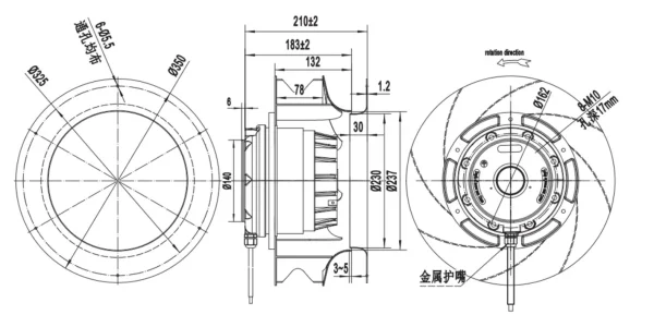 LWBA2D355-188NT-18 product photo