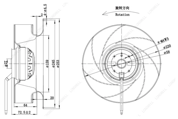 LWBA2E220-092NS-04 product photo