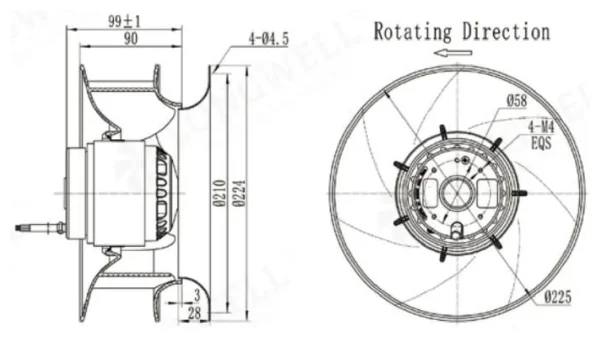 LWBA2E225-092NS-01 product photo