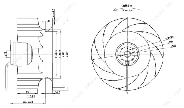 LWBA4E280-092NS-04 product photo
