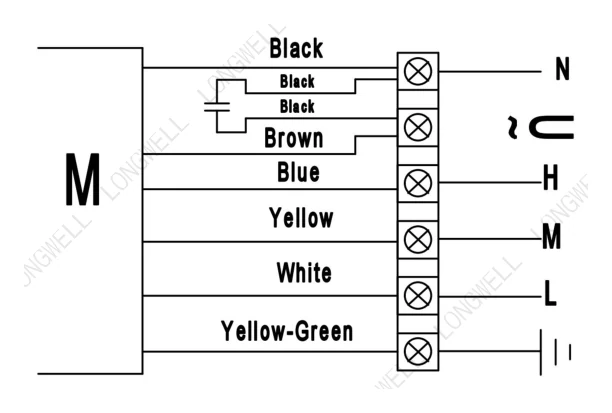 LWBA4E315-102NS-11 Wiring diagram