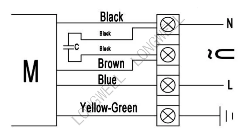 LWBA4E355-102NS-07 Wiring diagram