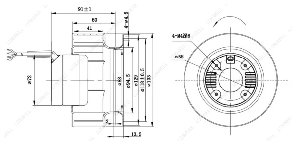 LWBD3G133-072NH-03 product photo