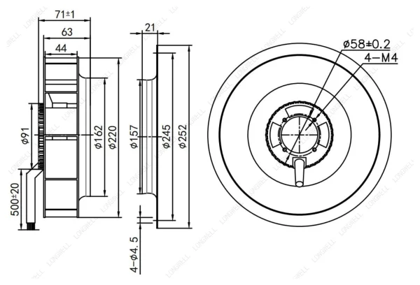 LWBD3G220-092NH-05 product photo