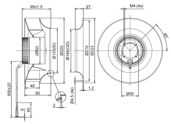 LWBD3G225-092NH-05 product photo