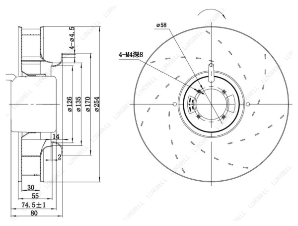 LWBD3G250-092NH-05 product photo