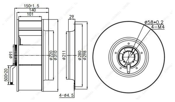 LWBD3G310-092NH-02 product photo