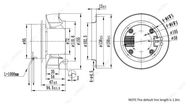 LWBE3G155-072NS-02 product photo