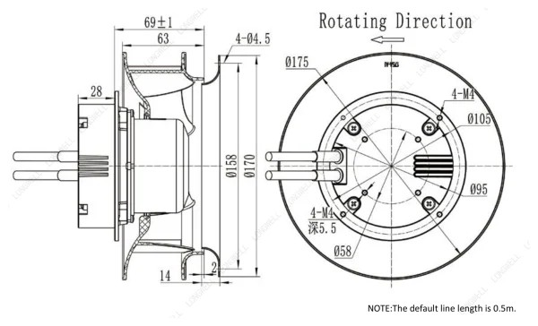 LWBE3G175-072NS-10 product photo