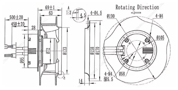 LWBE3G190-072NS-16 product photo
