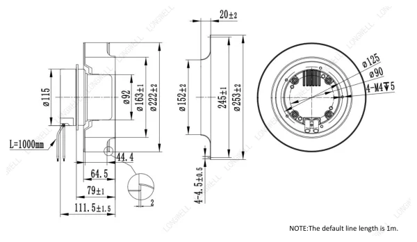 LWBE3G220-092NS-10 product photo