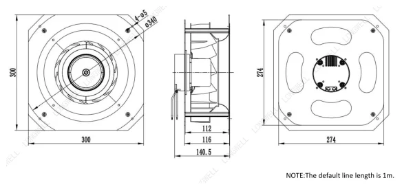 LWBE3G250-072PS-15 product photo