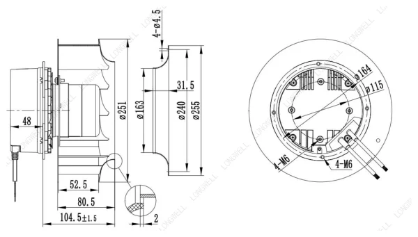 LWBE3G250-102NS-24 product photo