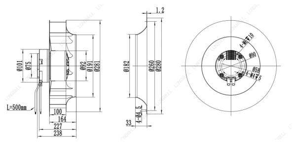 LWBE3G280-092NS-11 product photo