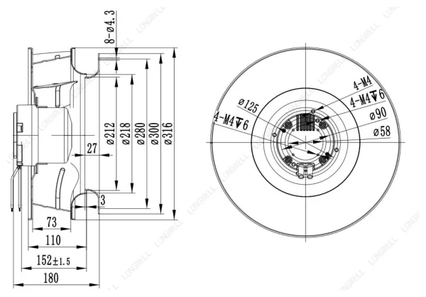 LWBE3G310-092NS-20 product photo