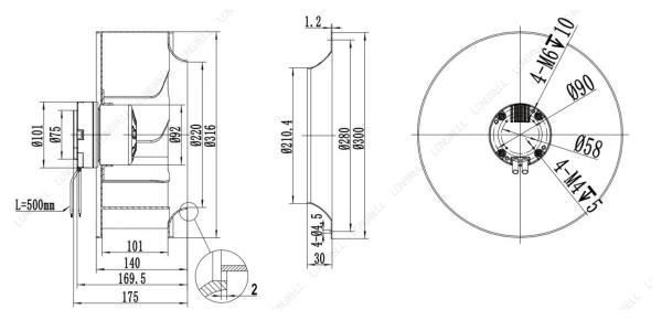 LWBE3G310-092NS-22 product photo
