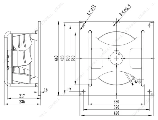 LWBE3G310-092PS-12 product photo