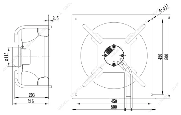 LWBE3G355-092PS-15 product photo