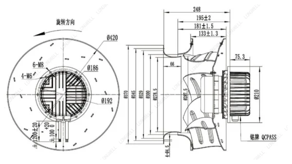 LWBE3G400-138NT-12 product photo