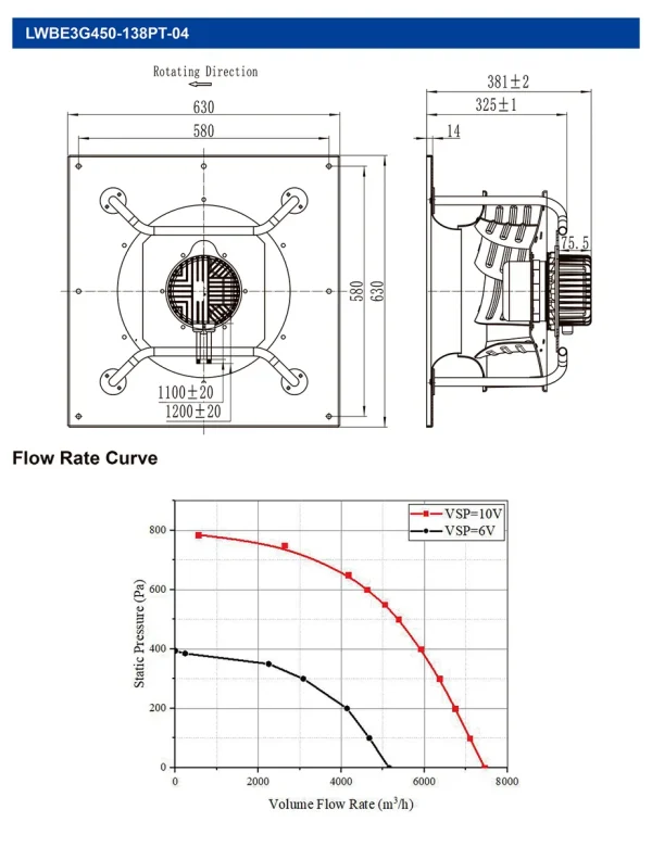 LWBE3G450-138PT-04 product photo