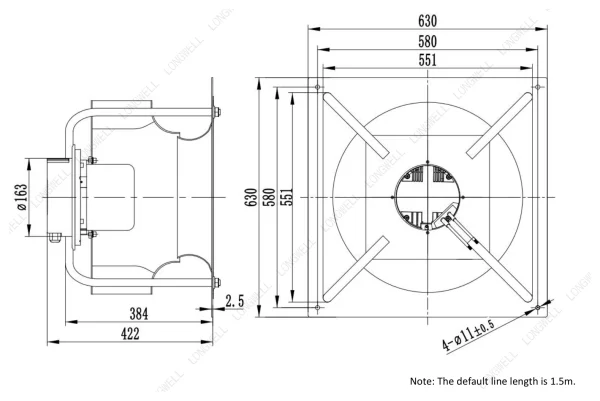 LWBE3G500-138PT-08 product photo
