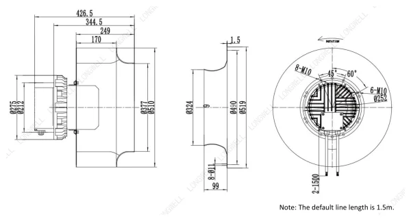 LWBE3G500-188NT-08 product photo