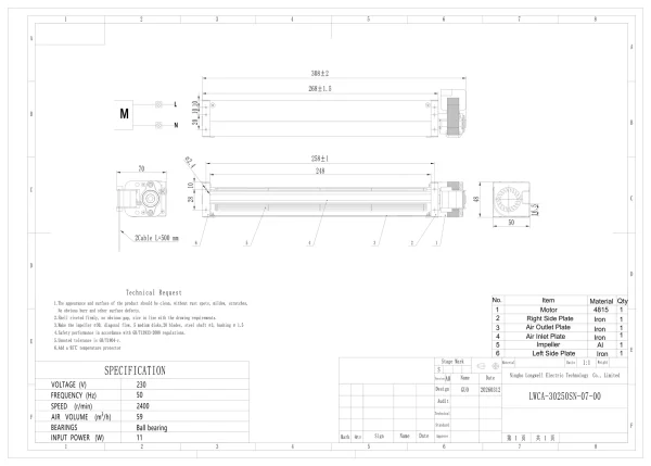 LWCA-30250SN-07 product photo