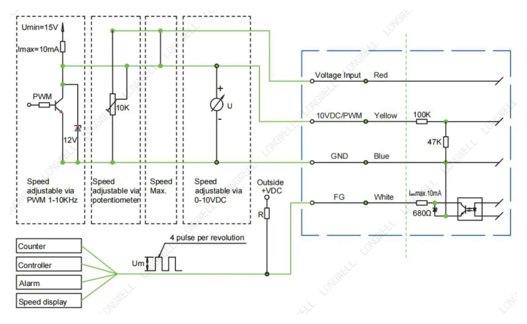 LWCD-120680MN-06 Wiring diagram