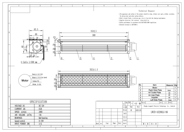 LWCD-43290LN-06 product photo